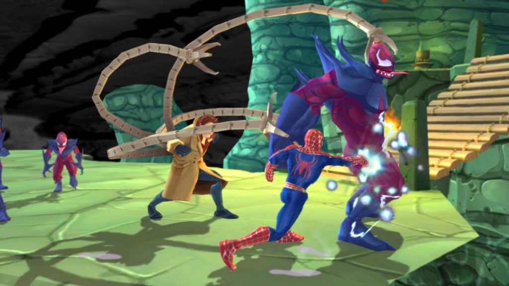 Игровой процесс в Spider-Man: Friend or Foe